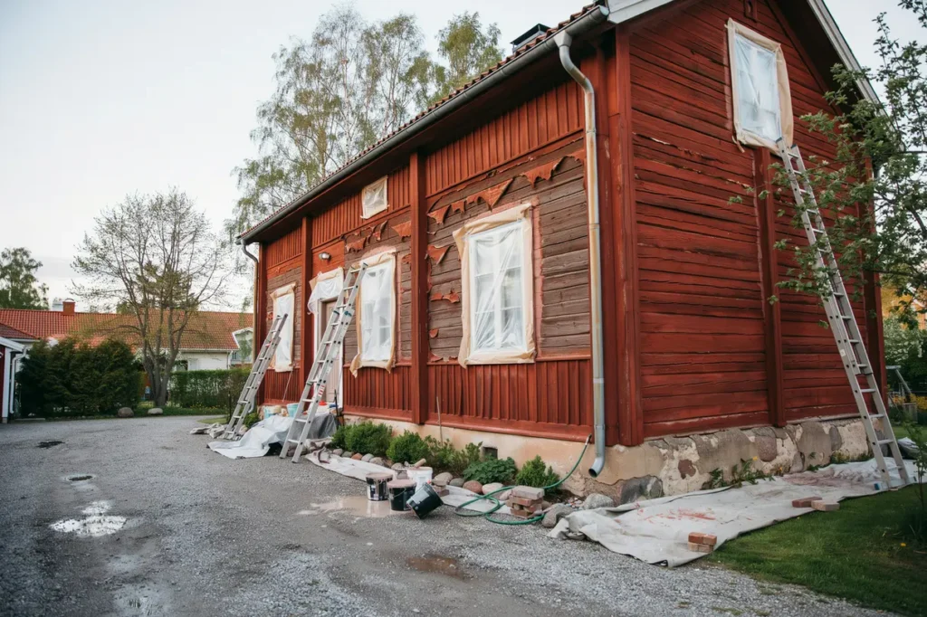 m la om huset utv ndigt r tt s song underarbete f rgval och h llbart resultat